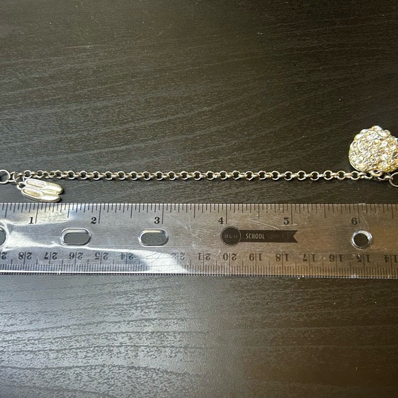 Silver Heart Charm Bracelet - Picture 4 of 5